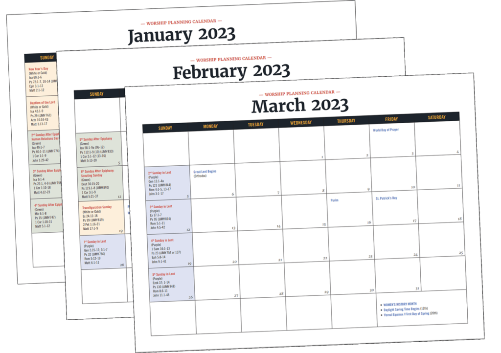 2023-worship-planning-calendar-discipleship-ministries-store